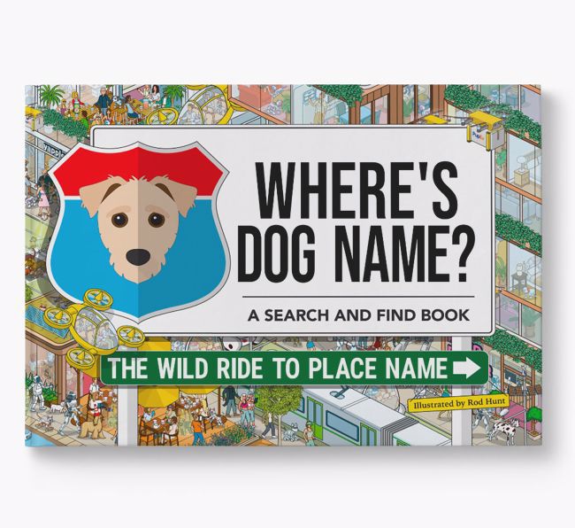 Personalised Jack-A-Poo Book: Where's Dog Name? Volume 3